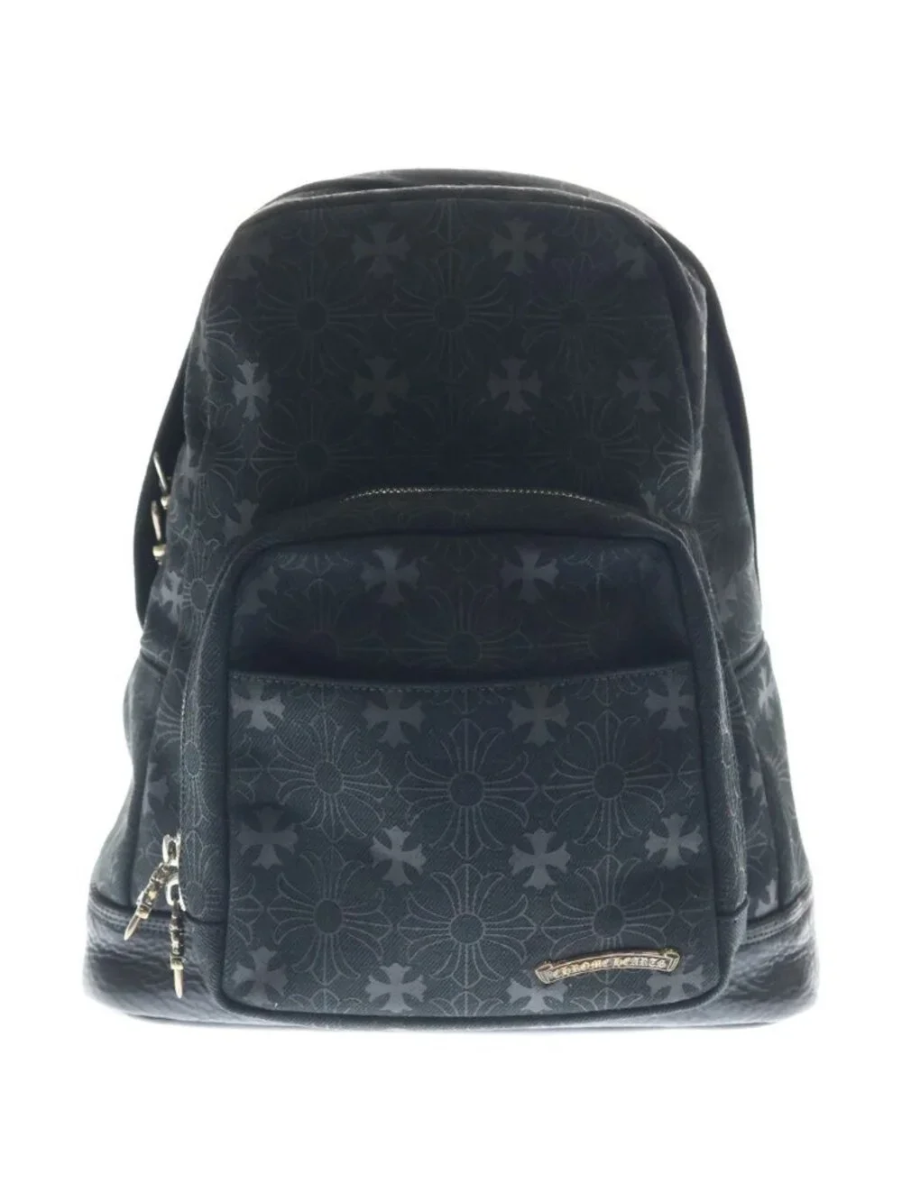 Chrome Hearts Grade Mini CH Plus Denim All Over Pattern Backpack